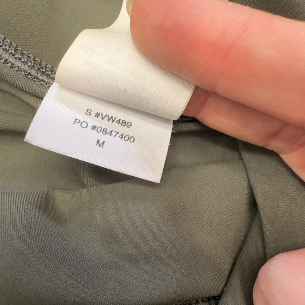 Vuori VW489 Women Olive Green Wide Leg Drawstring Performance Pants Size M - Picture 4 of 7